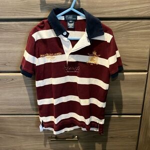 Boys short sleeve shirt Polo by Ralph Lauren size 5